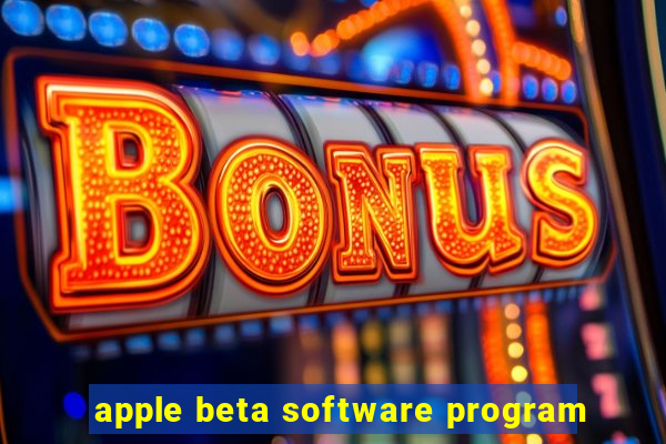 apple beta software program